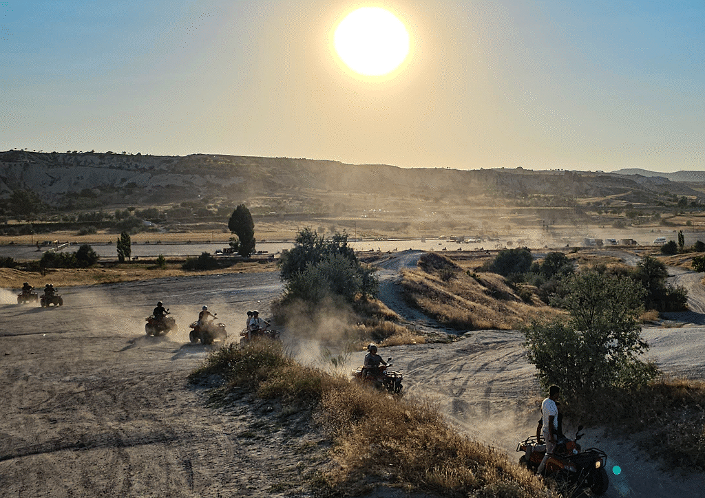 kapadokya güneşin batışı