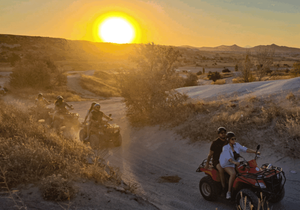 Gün batımı atv